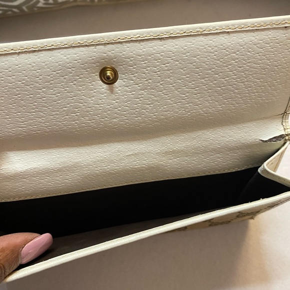 GUCCI Canvas Horse Bit Wallet Authentic - Picture 5 of 7